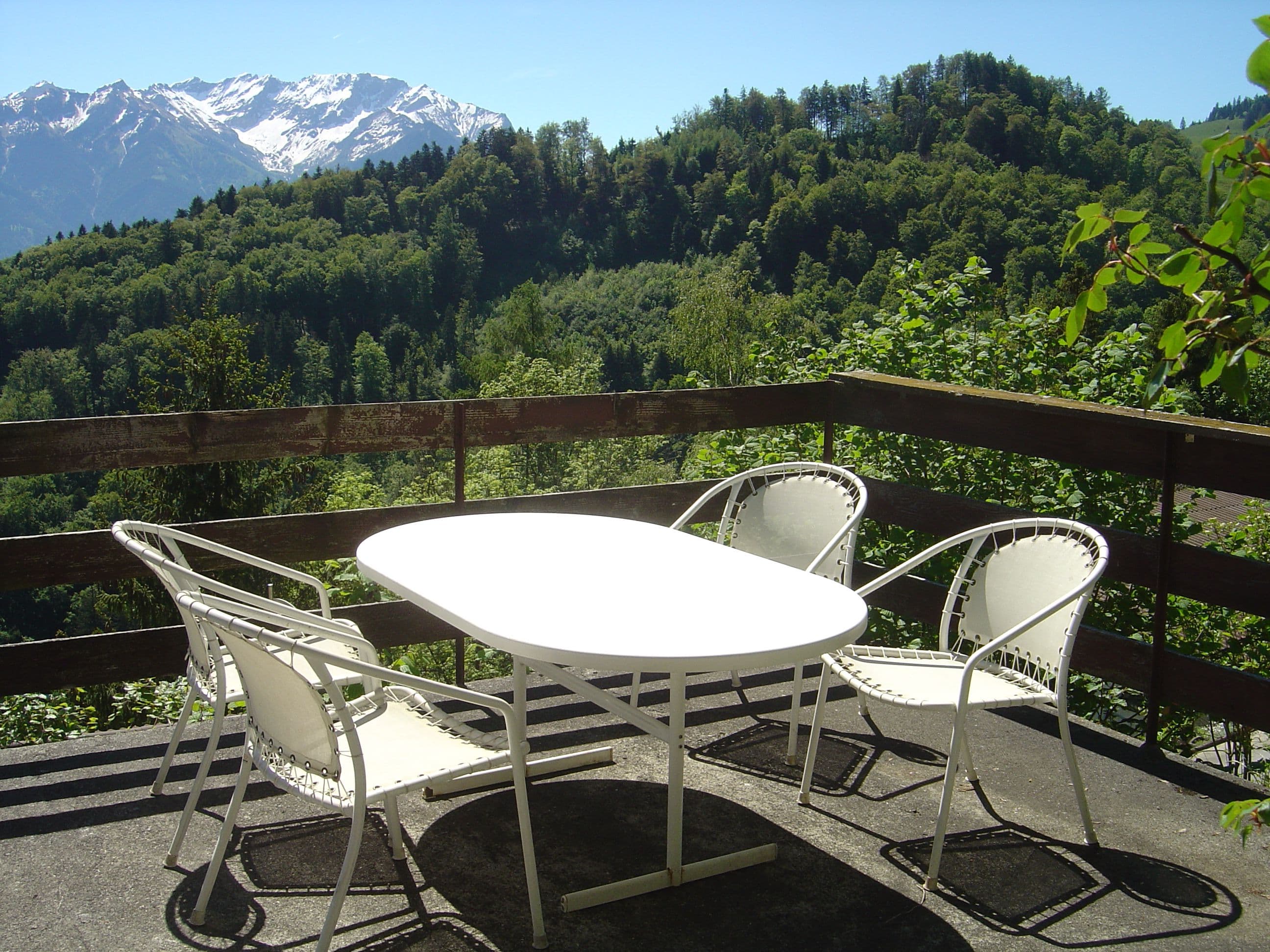 Wohnhaus Buchserberg - Terrasse