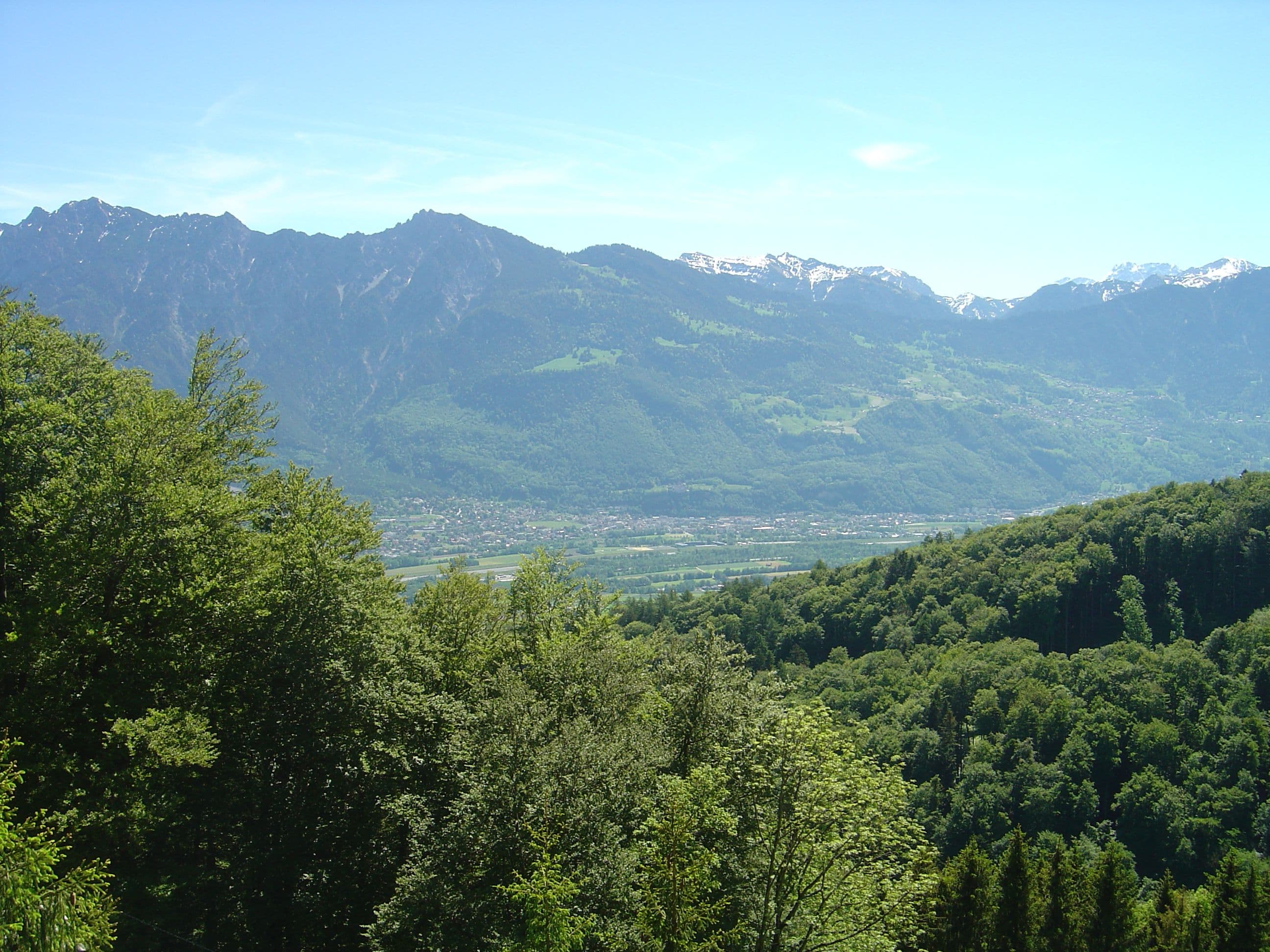 Wohnhaus Buchserberg - Aussicht